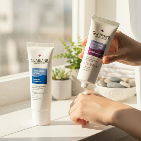 Acu-Derm Cream & Ultra Daily Sunscreen SET - Image 2