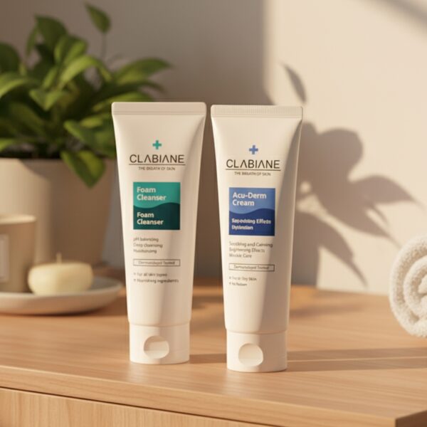 pH Balancing Foam Cleanser & Acu-Derm Cream SET - Image 2