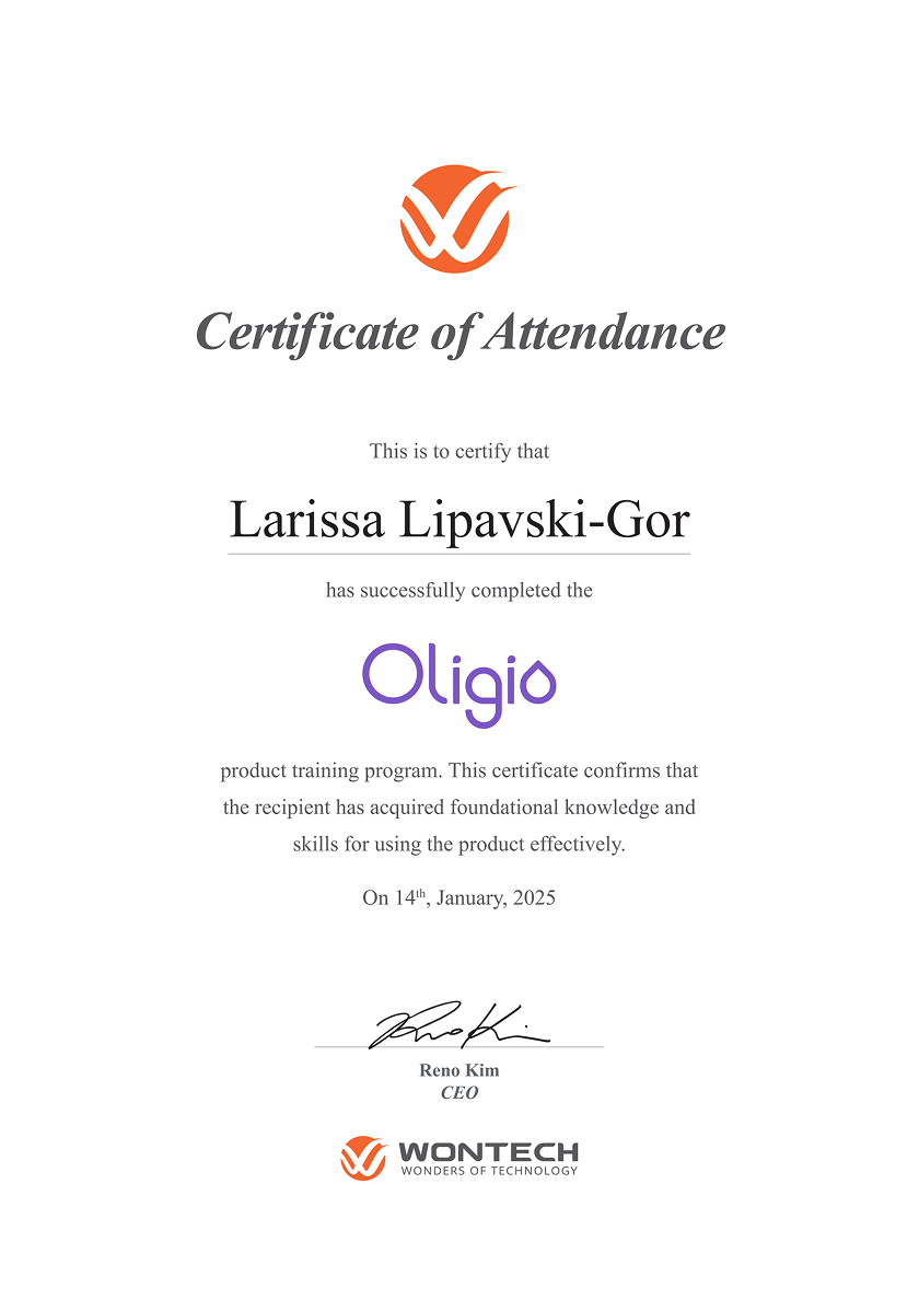 certificate 1